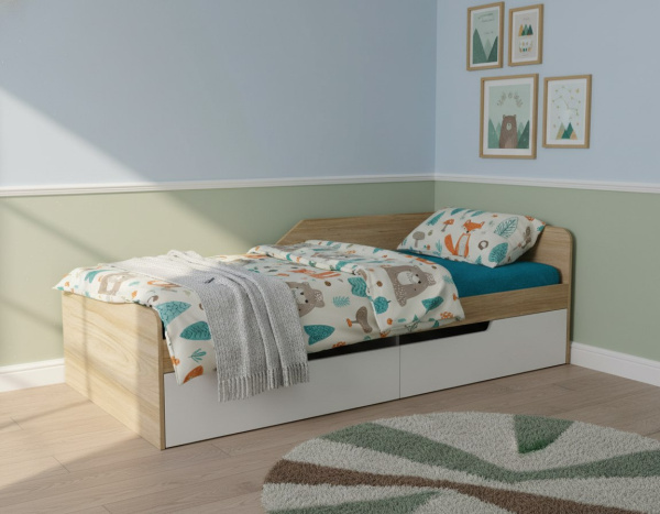 Кровать коллекции Мозаика 190х90