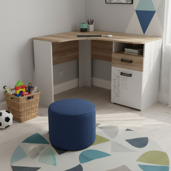 Стол угловой коллекцииТвой Стиль 1400 мм (с принтом)