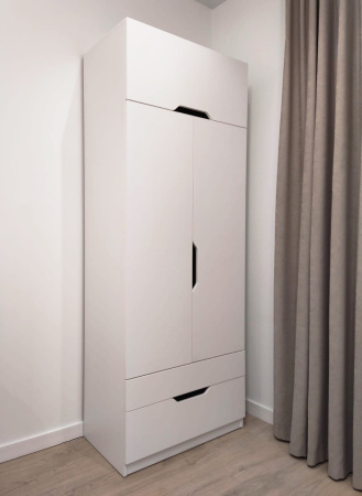 Шкаф коллекции Лайт Лофт (цвет белый) от Династия Kids