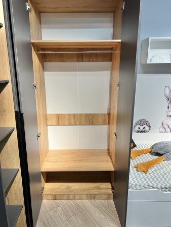 Шкаф 2-х дверный коллекции Брайт  от Династия Kids