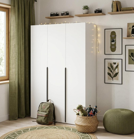 Шкаф 3-х дверный коллекции Брайт Золотистый от Династия Kids