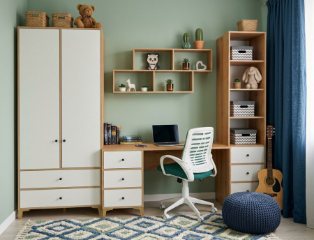 Шкаф гардеробный коллекции Альви от Династия Kids