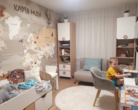 Стеллаж коллекции Юниор от Династия Kids