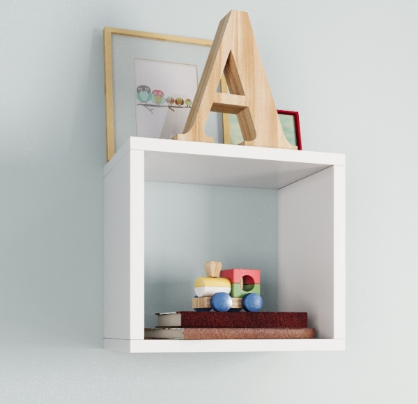 Полка (толщина 22 мм) Куб-2 ширина 287 мм