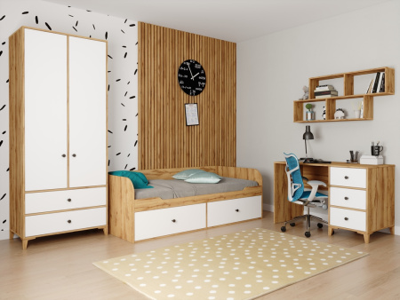 Шкаф гардеробный коллекции Альви от Династия Kids