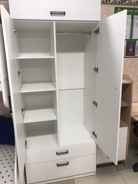 Шкаф коллекции Престиж (глубина 550 мм) без принта от Династия Kids